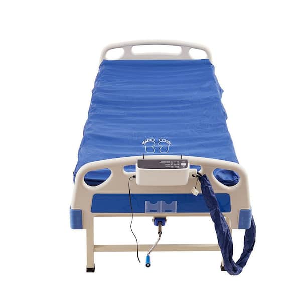 Alternating Air Pressure Mattress, Dual-Layer Alternating Pressure Pad for Hospital Beds, 450 lbs. Loading Air Mattress