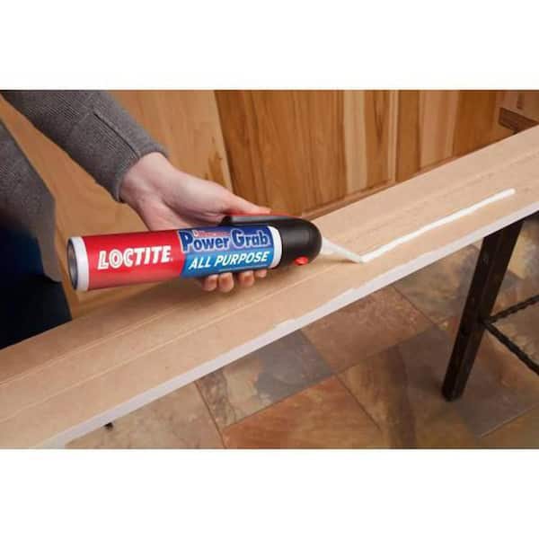 Loctite Power Grab Heavy Duty Instant Grab 9 oz. Latex Construction  Adhesive White Cartridge (each) 2032666 - The Home Depot