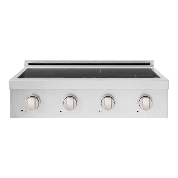 30 in. Paramount Induction Rangetop with 4 Element Cooktop in Satin Stainless Steel