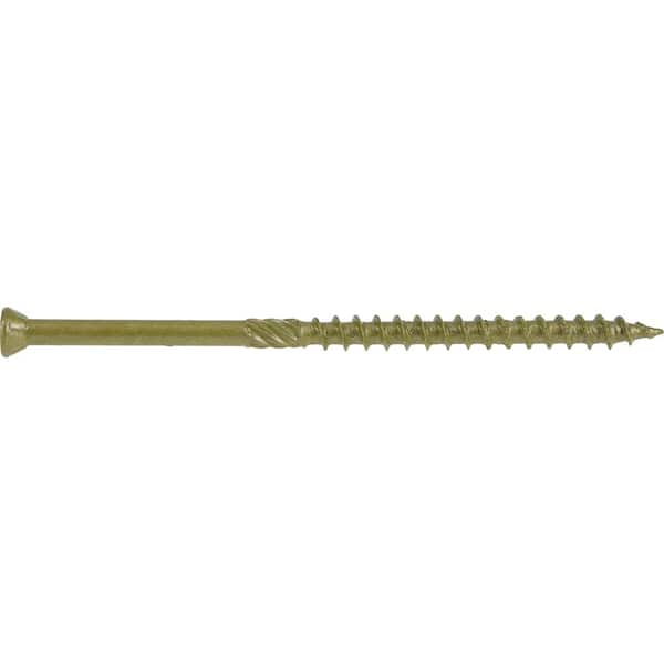 Power Pro #8 x 3 in. Star Trim-Head Exterior Trim Screw (108-Pieces)