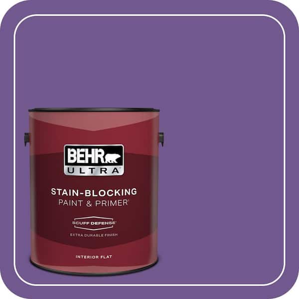 BEHR ULTRA 1 gal. #P570-6 Classic Waltz Extra Durable Flat Interior Paint & Primer