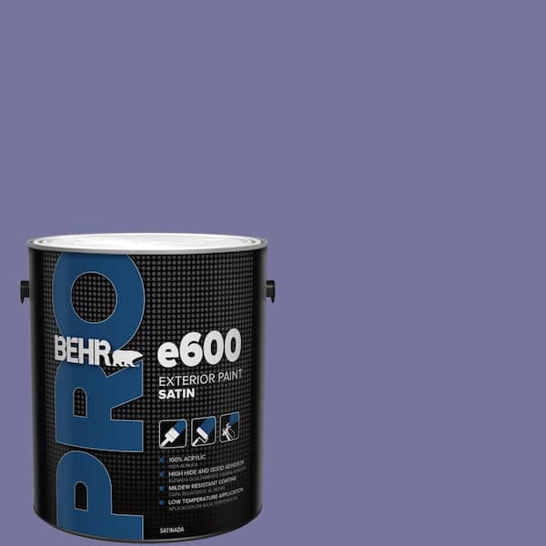1 gal. #M550-6 Kimono Violet Satin Exterior Paint