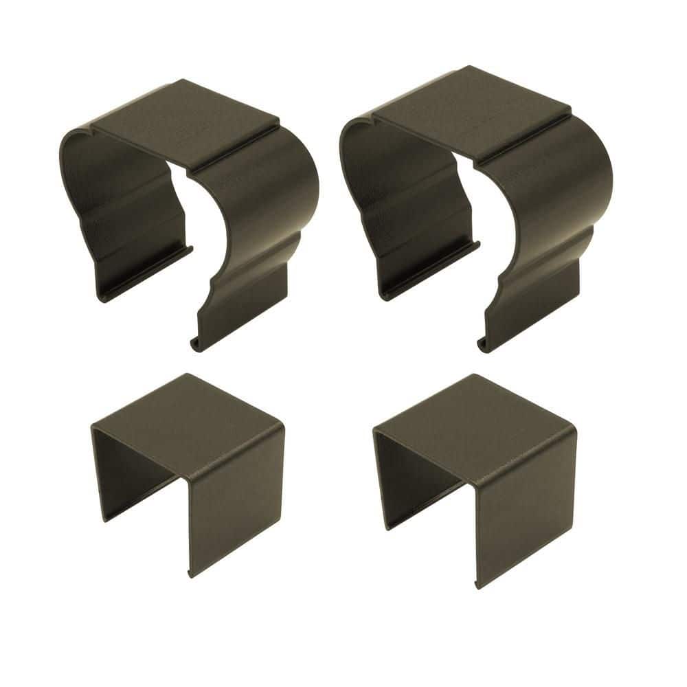 1.75 in. x 2.5 in. Bronze Aluminum Deck Rail Cut Collar Kit price history on PriceWatchPro