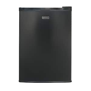 17.5 in. 2.6 cu. ft. Mini Refrigerator in Black, ENERGY STAR Qualified