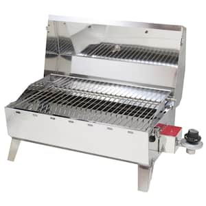 Portable Propane Gas Stow N Go 125 Heritage Grill in Stainless Steel