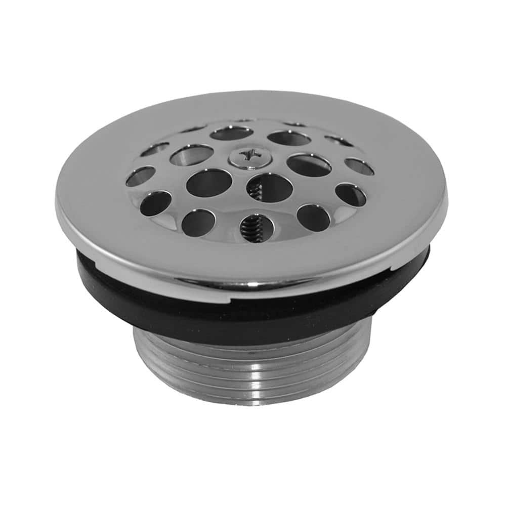 1-1/2 in. Trip Lever Tub Drain with Coarse Threads in Chrome Plated with Drain Body, Grid (Strainer) and Screw price history on PriceWatchPro