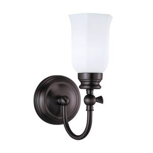 Emily 1-Light Oil RUbbed Bronze Wall Sconce