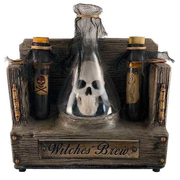Unbranded 9 in. Tall Misting Witch Ingredients Halloween Prop