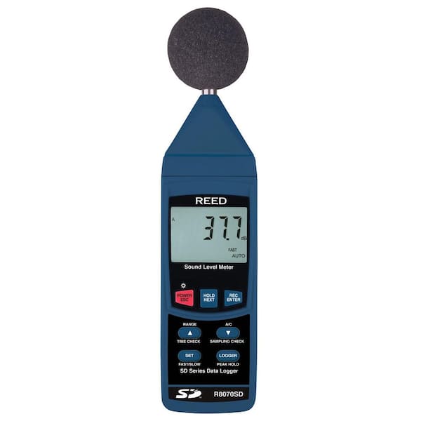 REED Instruments Sound Level Meter, SD Data Logger
