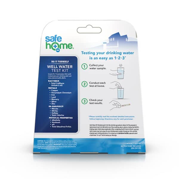 Safe Home Well Water Test Kit for sale online DIY Testing for 16 Different Parameters in a .. 