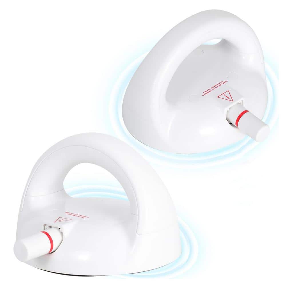 5 in. White Safety Suction Shower Grab Bar for Elderly, Shower Handles, Handicap Grab Bar for Bathroom (2-Pack) price history on PriceWatchPro