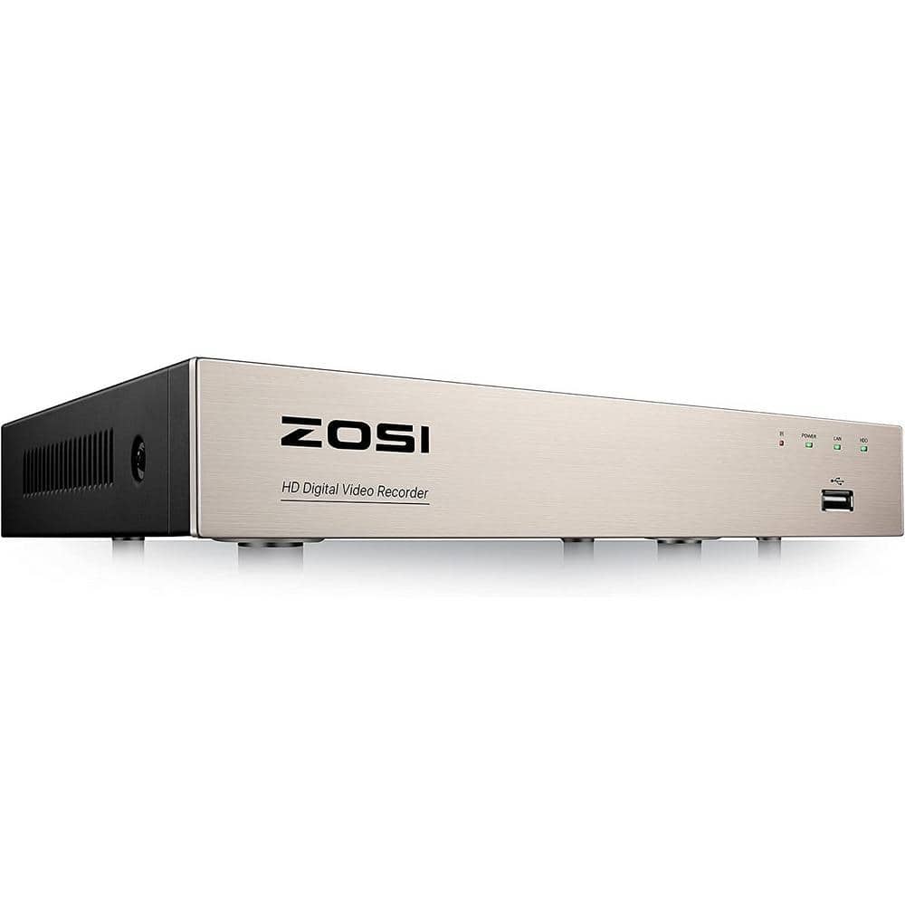 ZOSI 8-Channel 1080p Surveillance DVR Recorder No Hard Drive