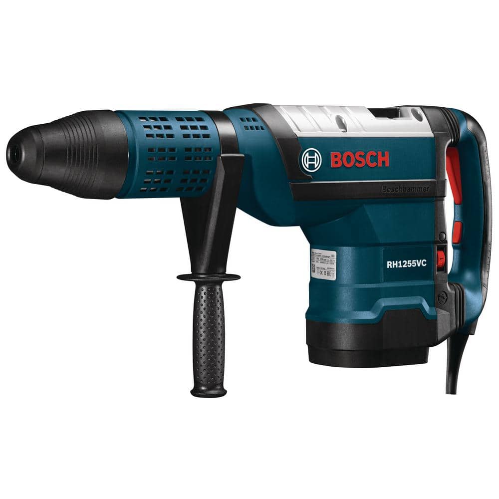 herhaling Archeologisch Hopelijk Bosch 15 Amp 2 in. Corded Variable Speed SDS-Max Concrete/Masonry Rotary  Hammer Drill with Carrying Case RH1255VC - The Home Depot