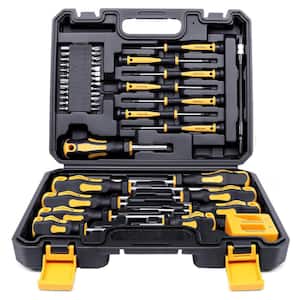 YICHUHAOXI Magnetic Screwdriver Set 66-Piece S2 Alloy Tool Steel