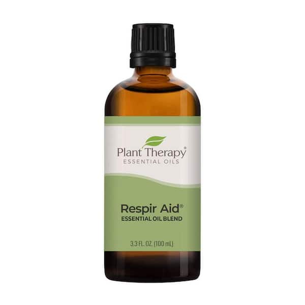 Plant Therapy Aromatherapy Diffusible 100mL Essential Oil, 3.3 Oz, Respir Aid