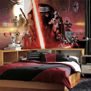 RoomMates Star Wars EP VII Spaceships P And S Wall Decals 21 Count RMK3012SCS 