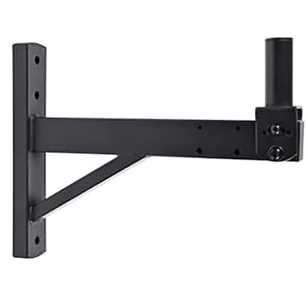 Heavy Duty Speaker Wall Mount Bracket Adjustable Tilt Holds Up to 100lbs Universal Fit Black 2 Pack