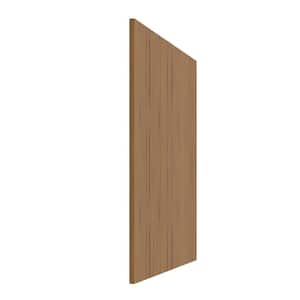 Miami Teak 0.625 in. x 36 in. x 27.875 in. Kitchen Cabinet Outdoor End Panel
