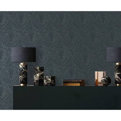 Contoured Linework Paper Strippable Wallpaper (Covers 57 sq. ft.)