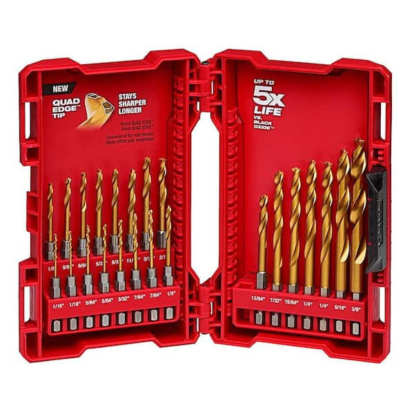 Milwaukee 492240254889463149220175 Hole Dozer General Purpose Bi-Metal Hole Saw Set with Titanium Drill Bit Set and Spade Bit Set (44 Piece)