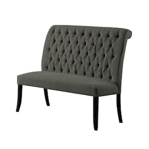 Mashall Gray Love Seat Bench 48 in. W x 28 in. D x 42.5 in. H