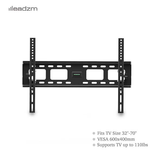 Karl home 32 in. to 70 in. Flat Tilting TV Wall Mount with Spirit Level