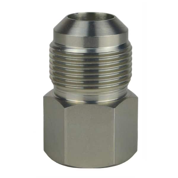 Everbilt 5/8 in. O.D. Flare 15/16-16 Thread x 1/2 in. FIP Steel Gas Fitting