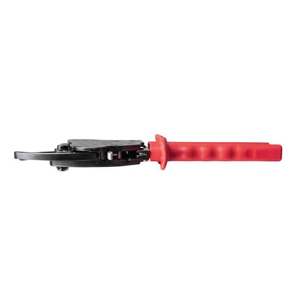 Klein Tools 7.5 in. Open Jaw Ratcheting Cable Cutter 63711 - The