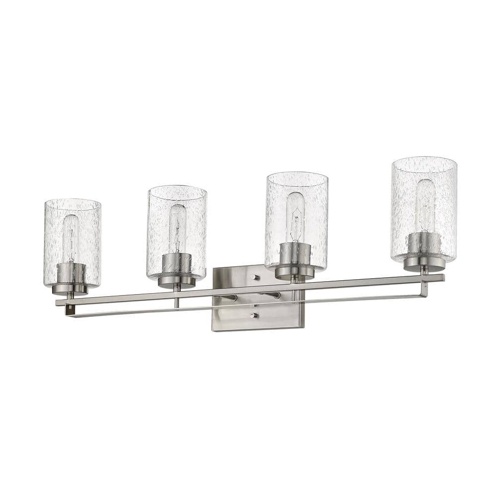 Orella 32-3/4 in. 4-Light Satin Nickel Vanity Light price history on PriceWatchPro