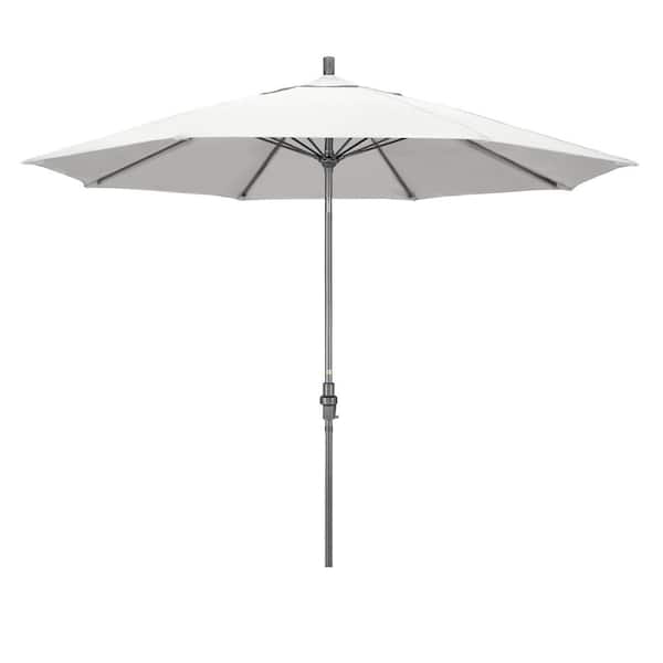 fiberglass patio umbrella grey PHI VILLA 9ft Umbrellas, Outdoor Printing Auto-Tilt Market With 8 Sturdy Ribs, Navy Blue & White Printing : Patio, Lawn & Garden The tough aluminum frame and flexible fiberglass ribs are matched by the innovative use of the advanced collar tilt design 7.5' Sunbrella A Aluminum Patio