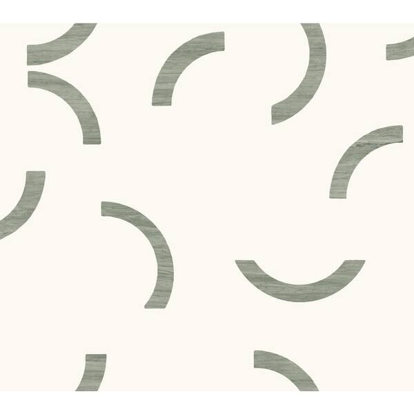 York Wallcoverings Lunula Green Wallpaper Roll