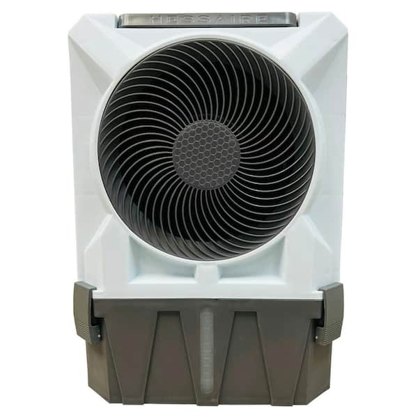 Hessaire - 900 CFM 2-Speed Portable Evaporative Cooler for 350 sq. ft. in Gray