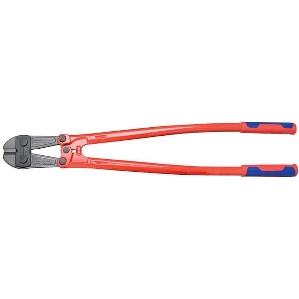 KNIPEX 35-3/4 in. Large Bolt Cutters with Multi-Component Comfort Grip, 48 HRC Forged Steel