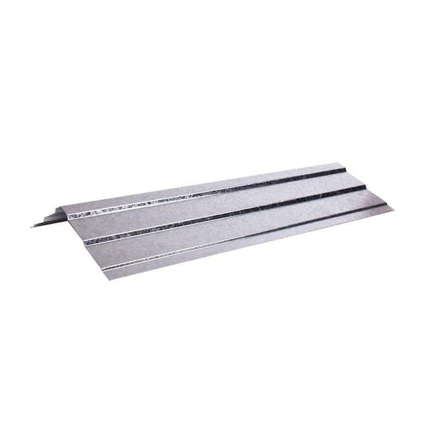 Fabral Shelterguard 14 in. x 10.5 ft. Galvanized Steel Ridge Cap Flashing