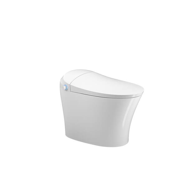 Castellousa New York Simple Plus Elongated Bidet Toilet with Adjustable Sprayer & Soft-Close