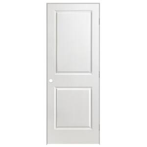28 in. x 80 in. 5-Panel Riverside Right-Hand Hollow Primed Composite Molded Prehung Interior Door with Split Jamb