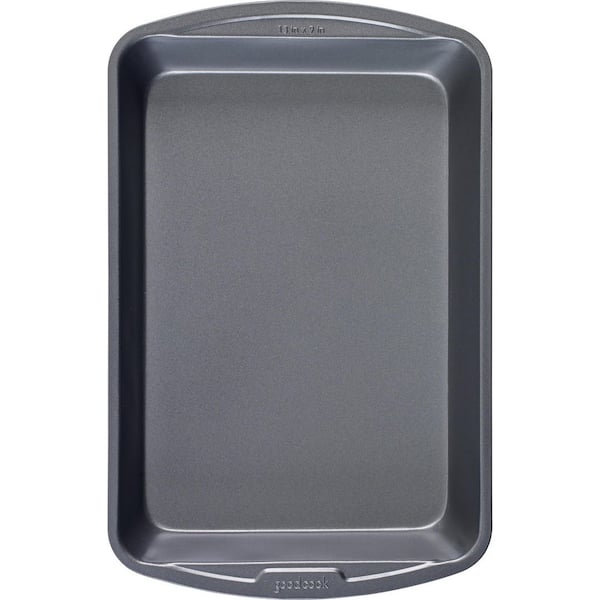 Everyday Nonstick Steel Baking Pan, 9" x 13", Gray