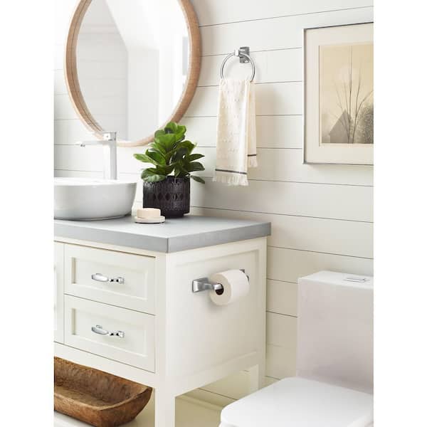 Highland Ridge Wall Mounted Towel Ring in Polished Nickel