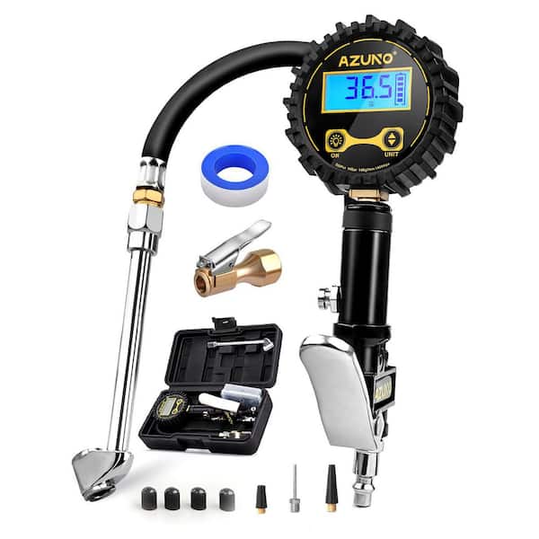Car Tire Inflator 200 PSI Portable Battery Electric Digital Gauge Air Compressor