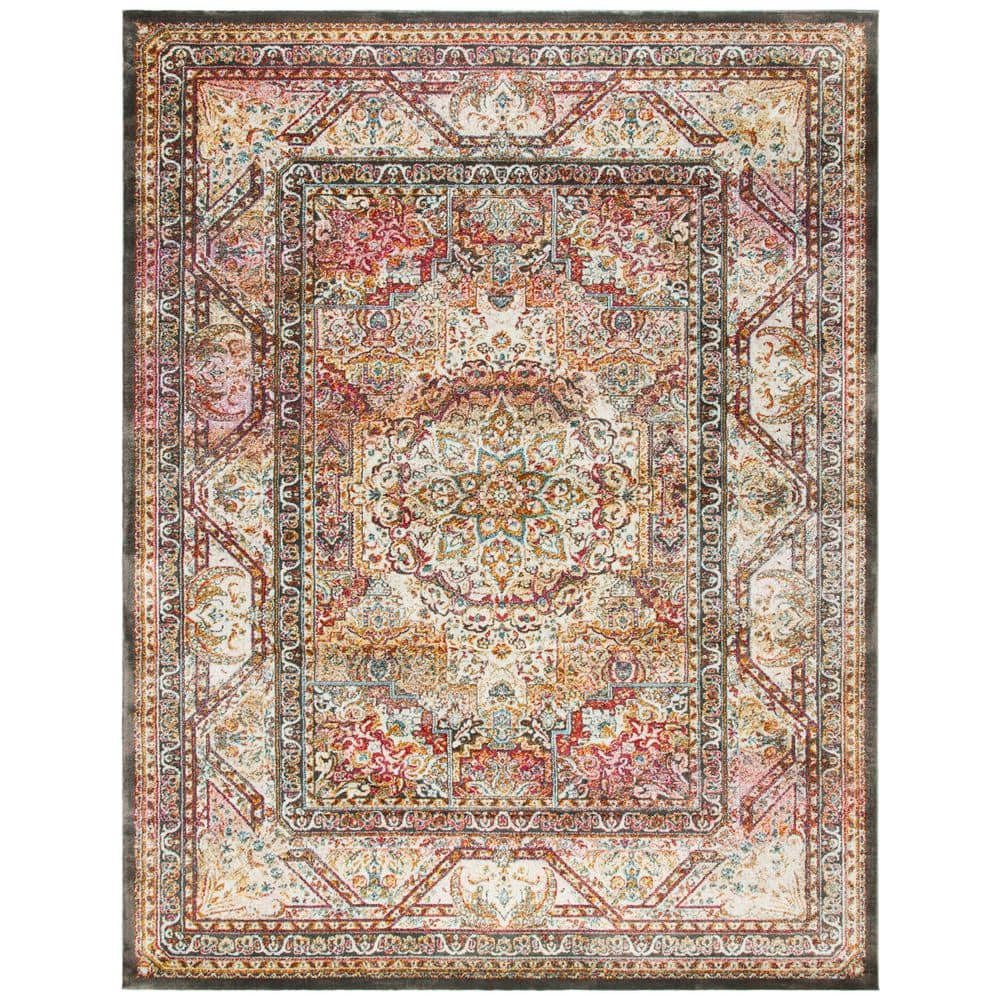 Ivory Hand-Knotted Viscose 8' x 10' Area Rug