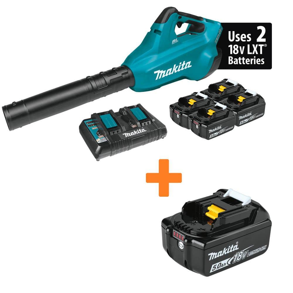 120 MPH 473 CFM 18V x2 (36V) LXT Lithium-Ion Brushless Blower Kit with 4 5.0 Ah Batteries w/ 18V LXT Battery Pack 5.0Ah price history on PriceWatchPro