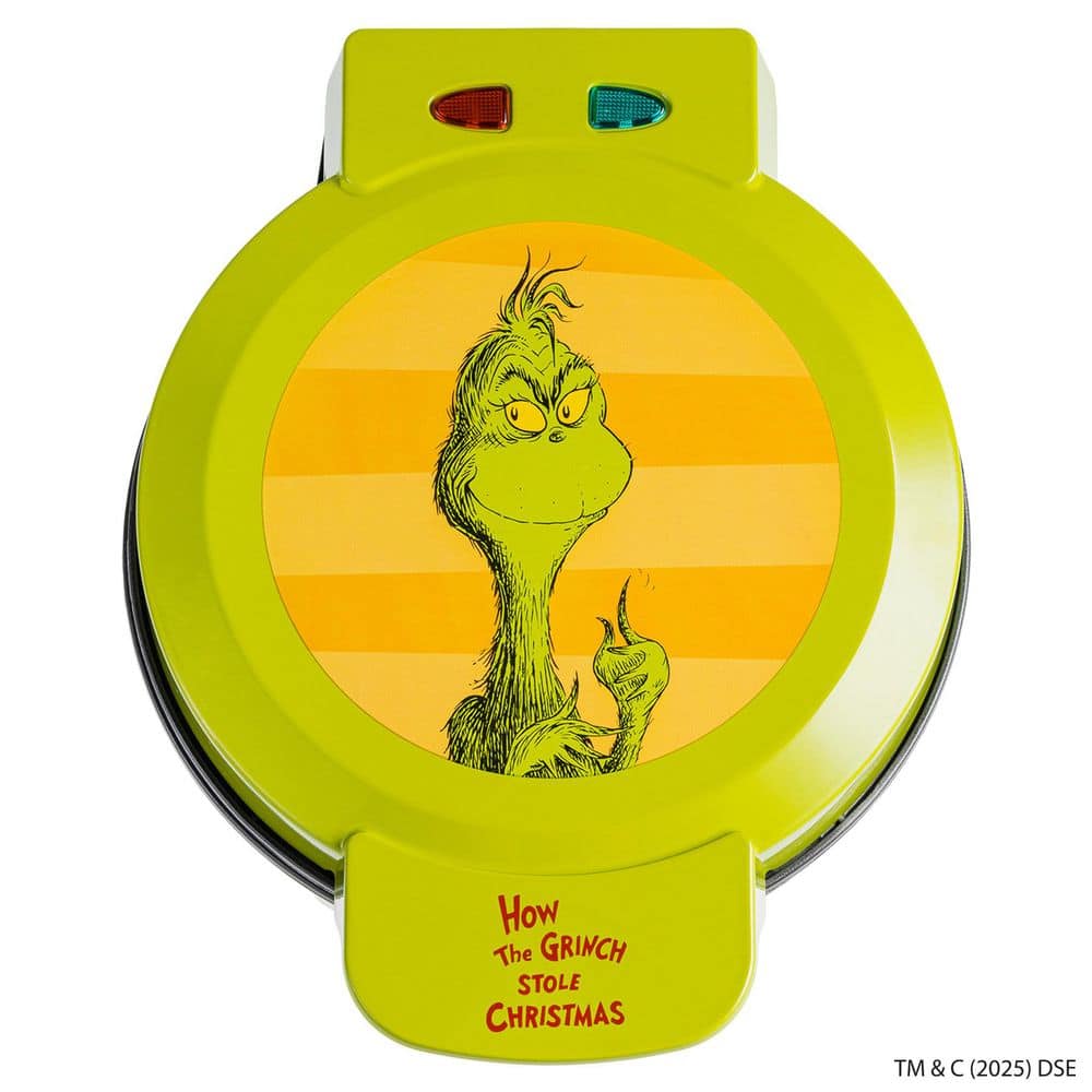900-Watt Dr Seuss The Grinch Green American Waffle Maker price history on PriceWatchPro