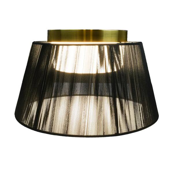 Wabi-sabi Travertine Flush Mount Ceiling Light - Modern Yellow Stone - Ireland