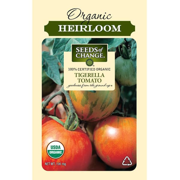 Organic Tigerella Tomato Seeds