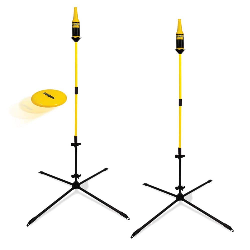 Kan Jam Disc Toss Game - Quick Snap-Together Setup for Yard Games ...