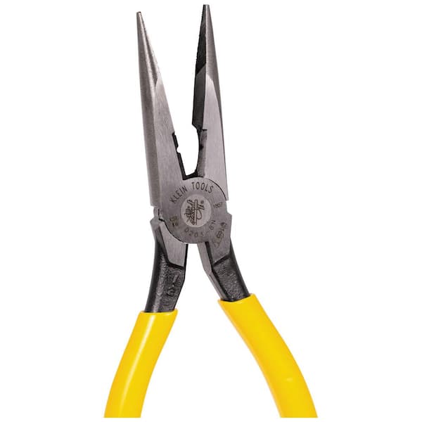 Klein Tools - End Cutting Plier: 8-1/2″ OAL, 0.6875″ Cutting