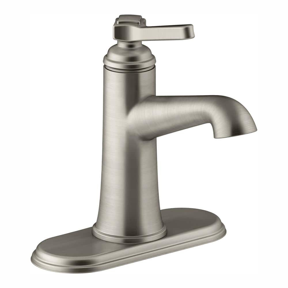 KOHLER Georgeson Single-Hole Single-Handle 1.2 GPM Bathroom Faucet with ...