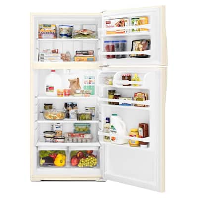14.3 cu. ft. Top Freezer Refrigerator in Biscuit