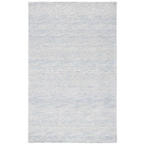 SAFAVIEH Metro Blue/Ivory Doormat 3 ft. x 5 ft. Gradient Area Rug