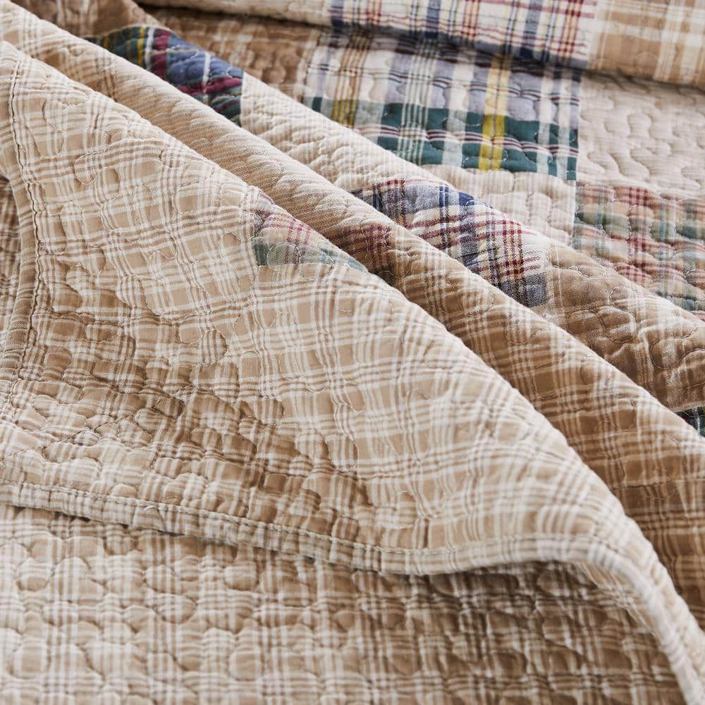 Oxford 50"x60" Multicolor Cotton Reversible Throw Blanket